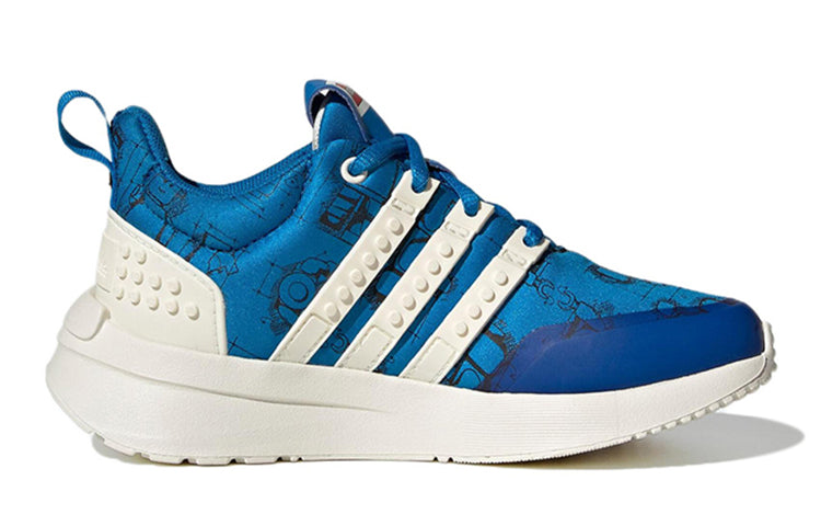 (GS) adidas Racer TR x LEGO 'Shock Blue Off White' GX1995