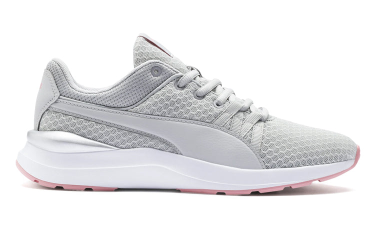 (WMNS) PUMA Adela Core Low Top Grey/Pink 370544-02