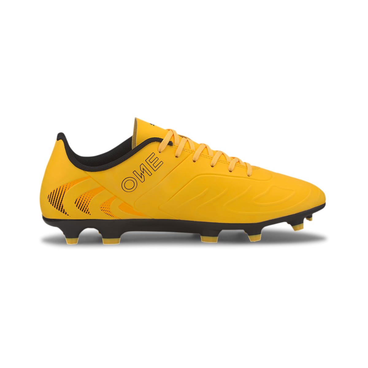 PUMA One 20.4 FG AG 'Yellow Black' 105831-01
