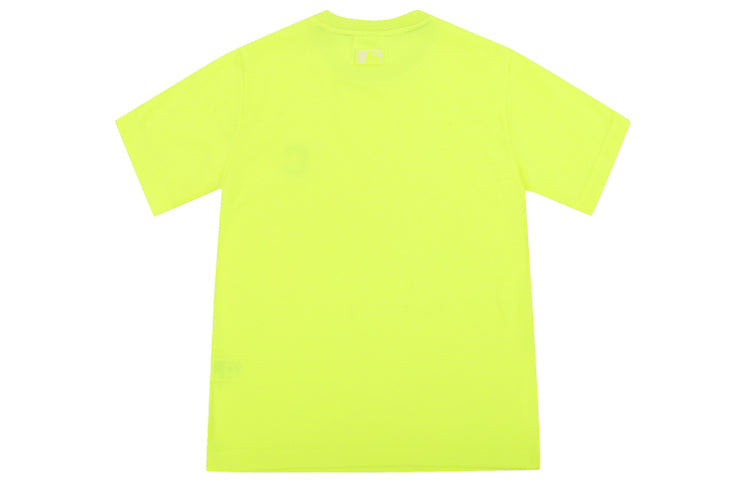 MLB Cleveland Indians Cleveland Guardians Basic Round Neck Short Sleeve Unisex Yellow 31TS05031-45Y