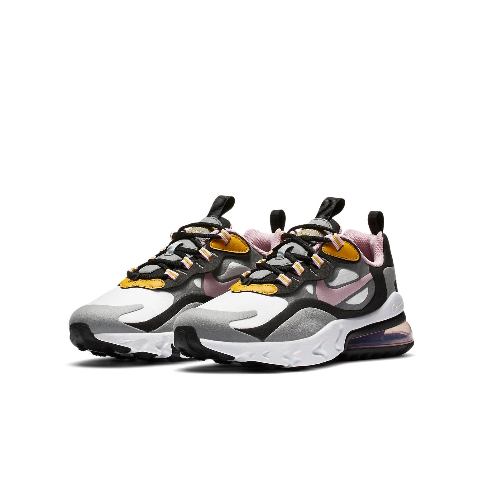 (GS) Nike Air Max 270 React 'Grey Pink' BQ0103-017