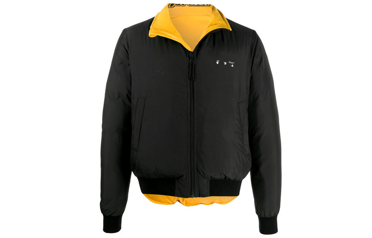 Off-White Arrows Motif Reversible Puffer Jacket OMED024E20FAB0011001