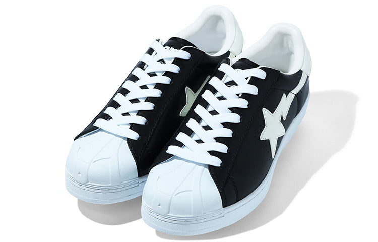 A BATHING APE Skull STA 'Black White' 1G30-191-006-BLACK