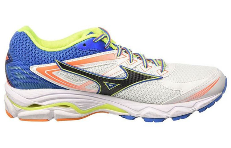 Mizuno Wave Ultima 8 Low Tops Wear-resistant White Blue Orange J1GL160905