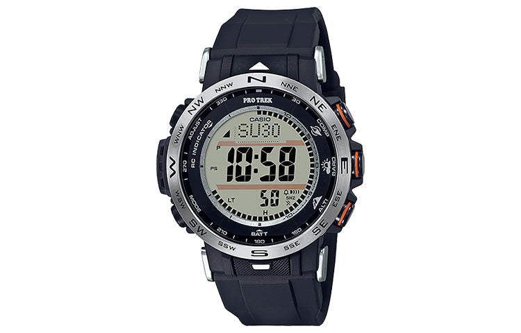 CASIO Solar Powered Sports Mens Black Digital PRW-30-1AJF