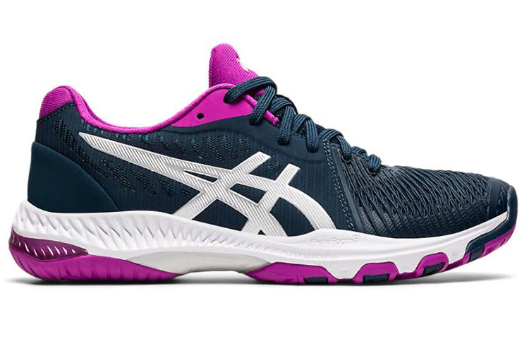 (WMNS) ASICS Netburner Ballistic FF 2 Running Shoes Blue/White 1052A033-404