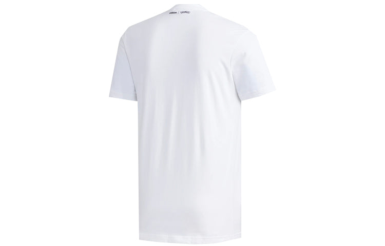 adidas neo x POKEMON Crossover Small Cotton Short Sleeve White FM6030