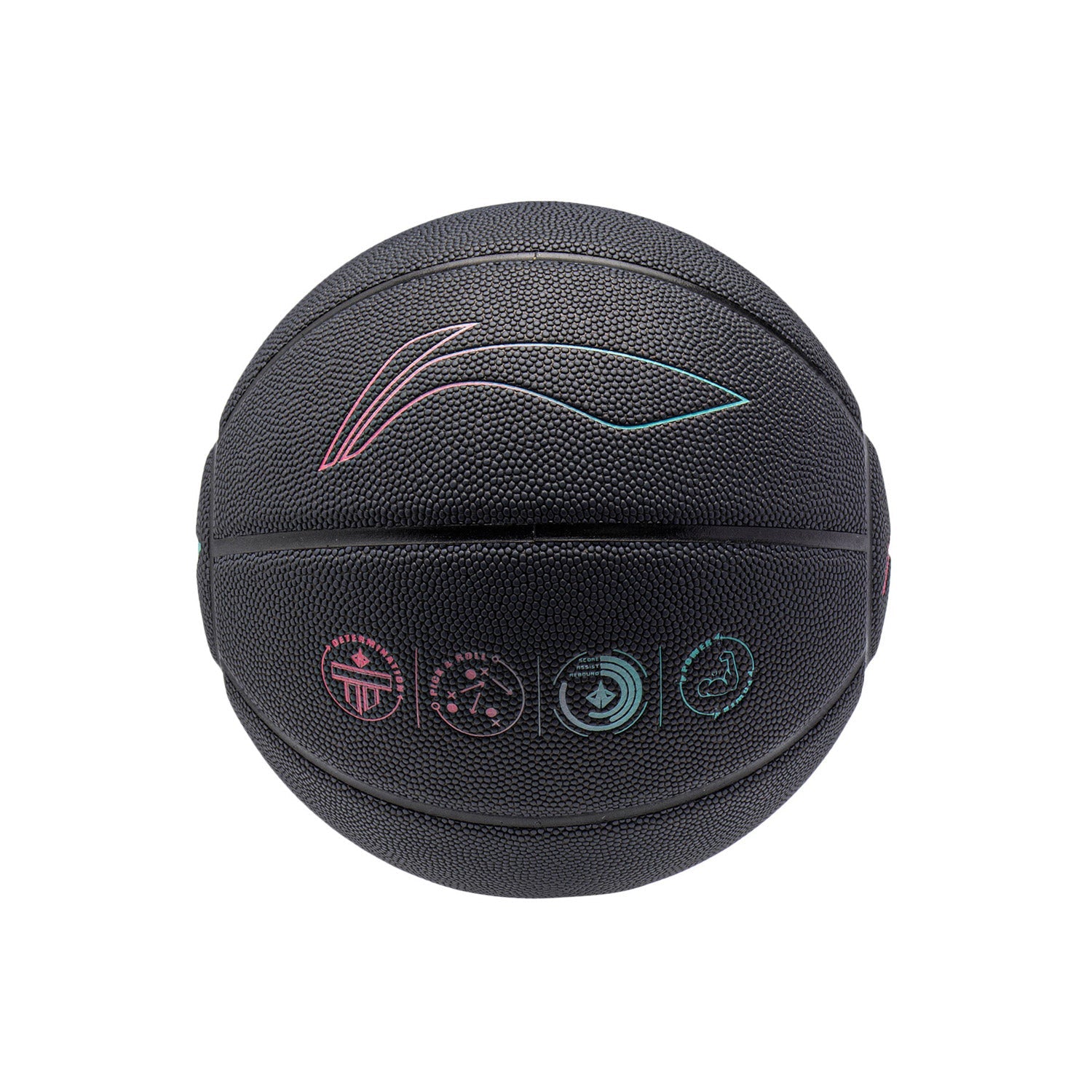 Li-Ning Durable Synthetic Basketball 'Black' ABQT071-1