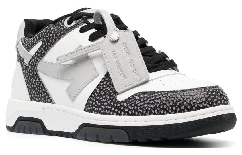 Off-White Out Of Office Low-Top Sneaker 'White Black' OMIA189S23LEA0090109