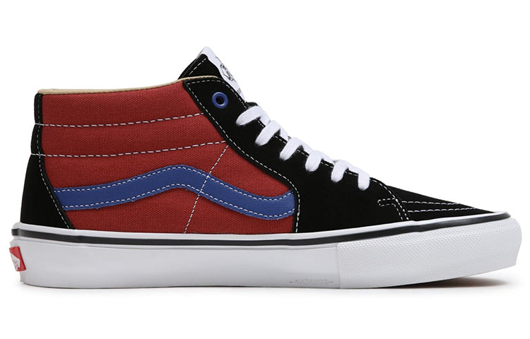 Vans Skate Grosso Mid 'Blue Black Brown' VN0A5FCGAPB