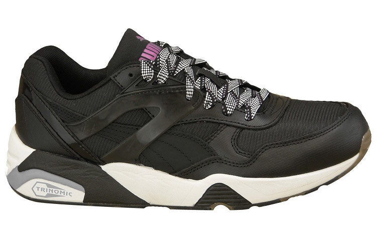 (WMNS) PUMA R698 Trinomic Running Shoes Black 359013-02