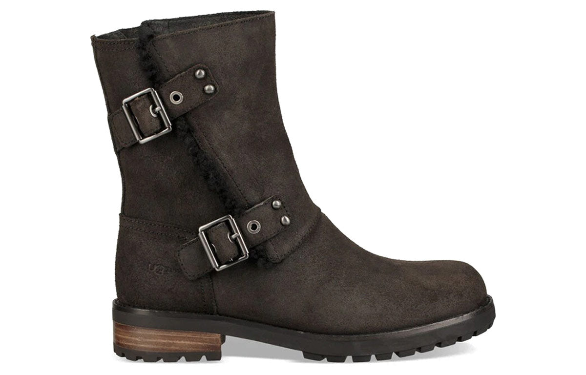 (WMNS) UGG Niels II Snow Boots Black 1095130-BLK