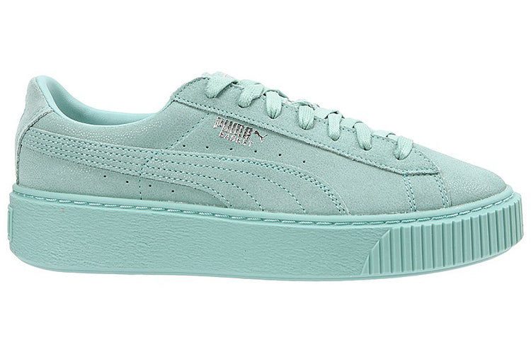 (WMNS) PUMA Basket Platform Reset 'Peppermint Green' 363313-03