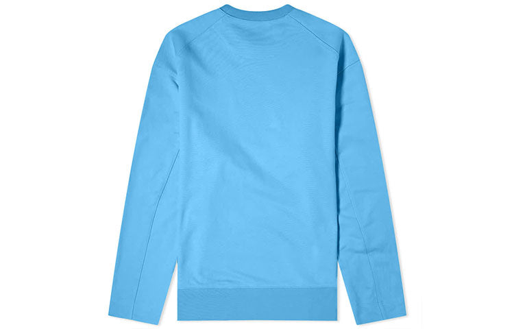 Men's Y-3 Classic Logo Long Sleeves Blue FN3367