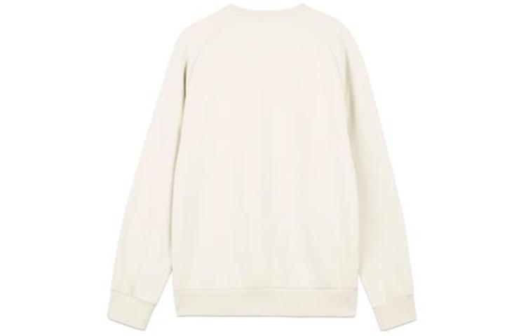 Skechers SKX Letter Print Crew Sweater 'White Black' L422U099