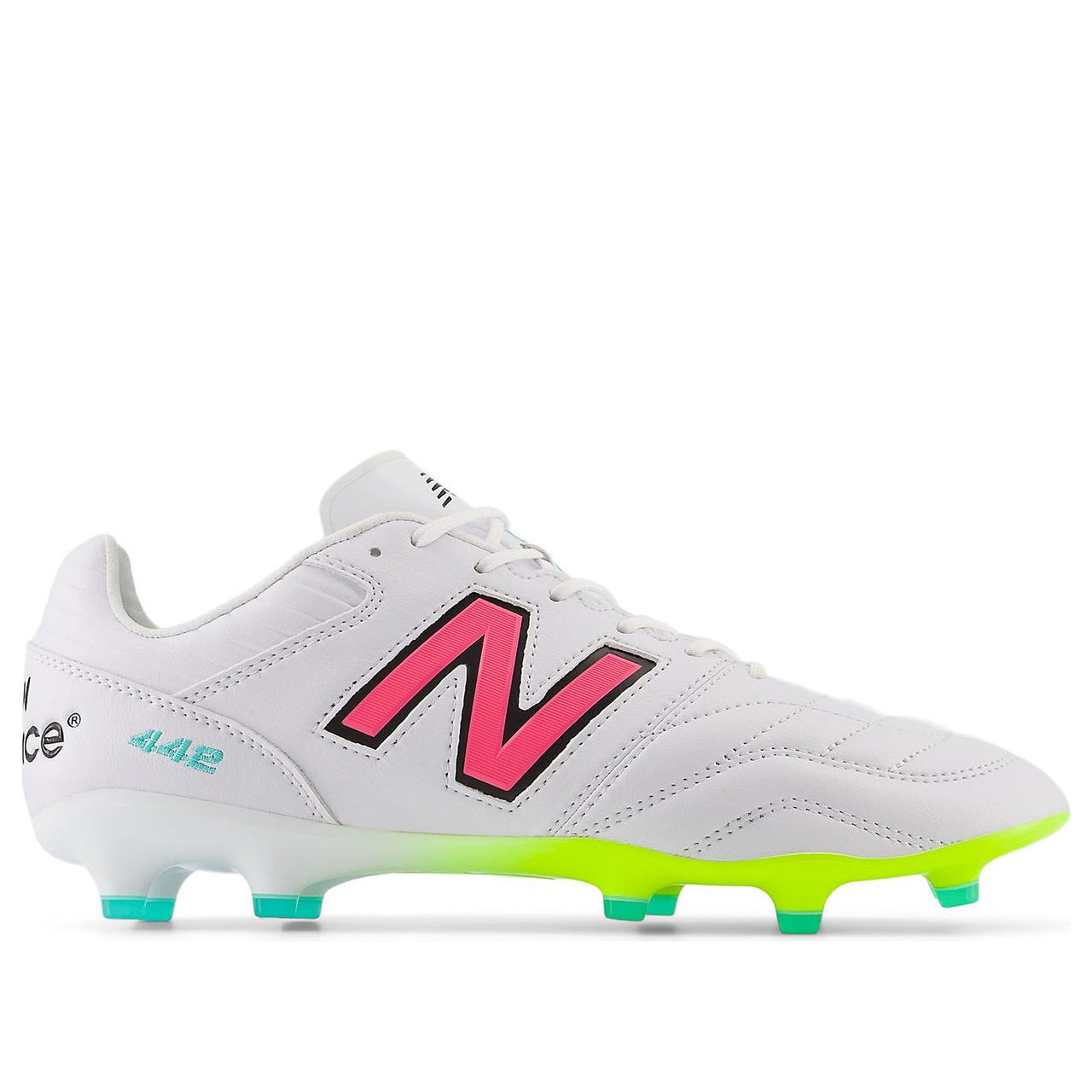 New Balance 442 V2 Pro FG 'White Neon Pink' MS41FMWH