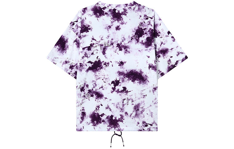 (WMNS) FILA Logo Letter Printing Round-Neck Purple A11W132105F-AP