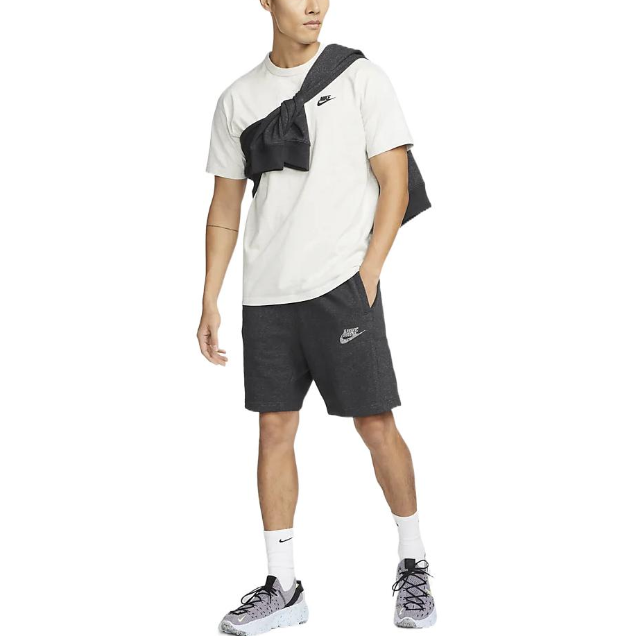 Men's Nike Solid Color Casual Sports Shorts Black DM5636-010