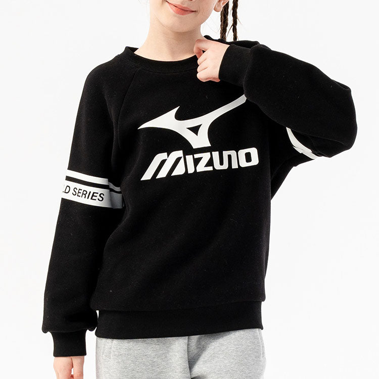 (GS) Mizuno Fleece Sweater 'Black' WY23430060