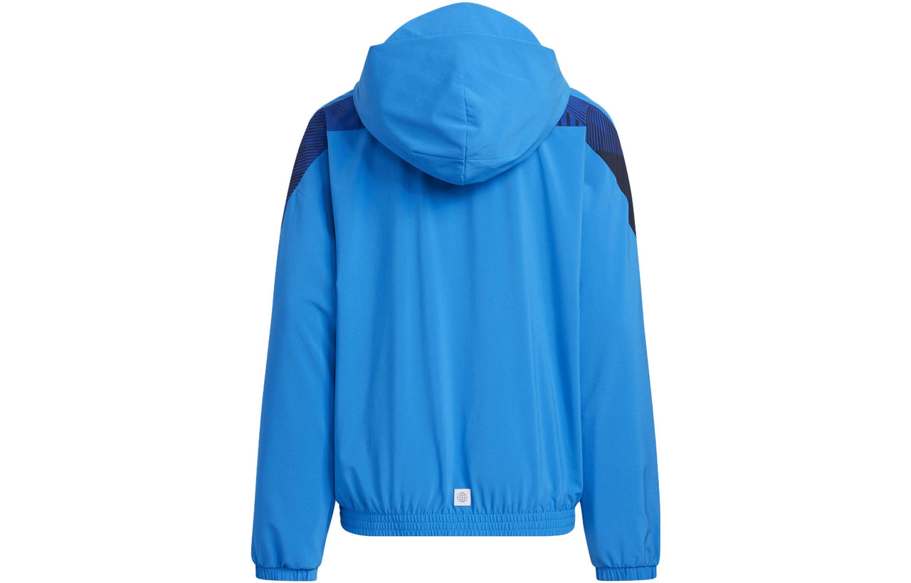 (GS) adidas Woven Jacket 'Blue' HE0109