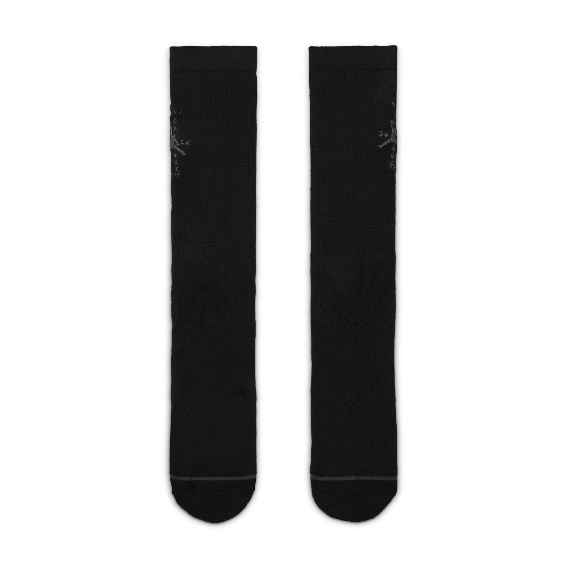 Air Jordan x Travis Scott Crew Socks 'Black' FV4054-010