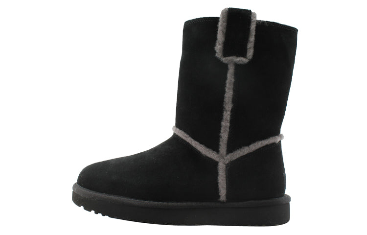 (WMNS) UGG Classic Short Spill Seam 1098078-BLK