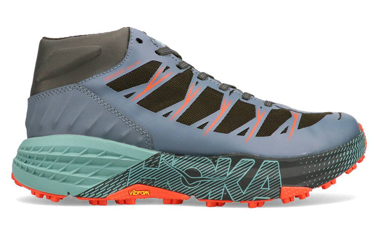 HOKA ONE ONE Speedgoat Mid WP 'Grey Green' 1093760-SWBG