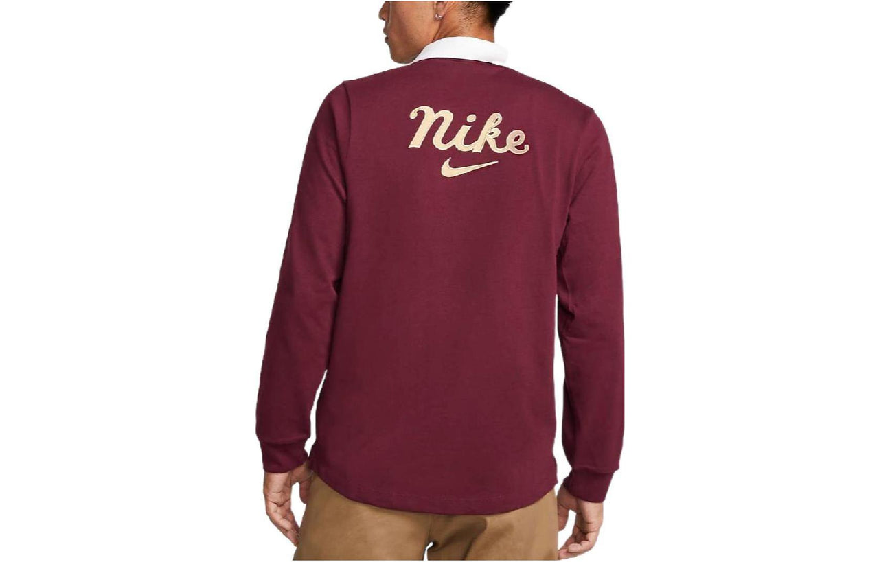 Nike Logo Polo Red DZ7267-638