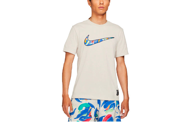 Nike x Kelly Anna London Crossover Pattern Printing Quick Dry Knit Short Sleeve CZ9882-008