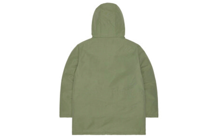 New Balance Parka Jacket Asia Sizing 'Green Brown' AMJ04349-FRO