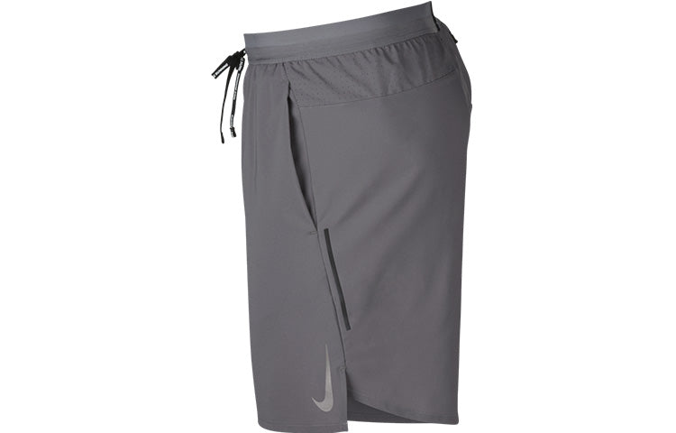 Men's Nike Flex Stride 7 Running Gray Shorts AJ7780-056