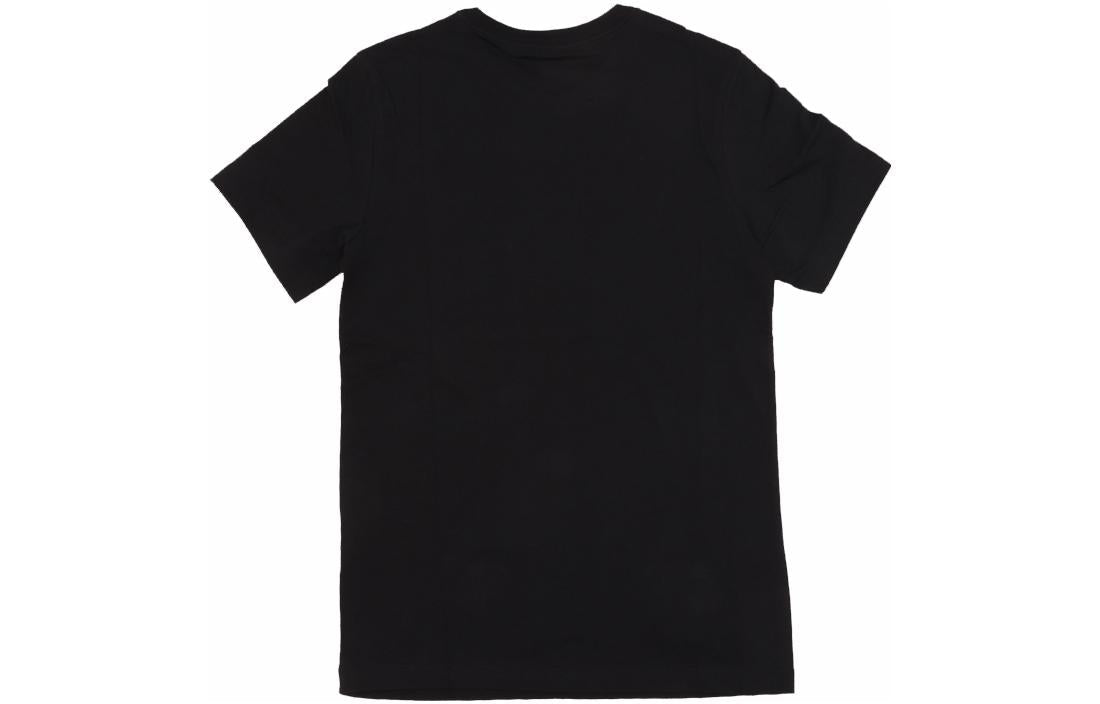 Men's Air Jordan Paris Saint-Germain Logo Printing Sports Round Neck Short Sleeve Black T-Shirt DB6510-010