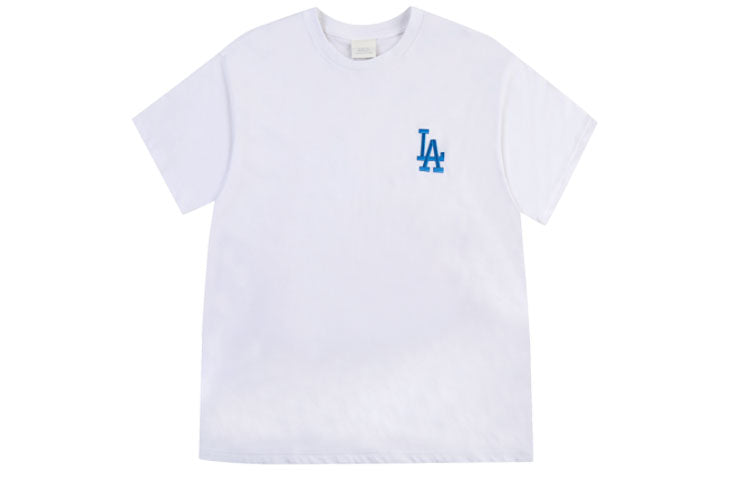 MLB Los Angeles Dodgers LA Short Sleeve Unisex White 31TSP5031-07W
