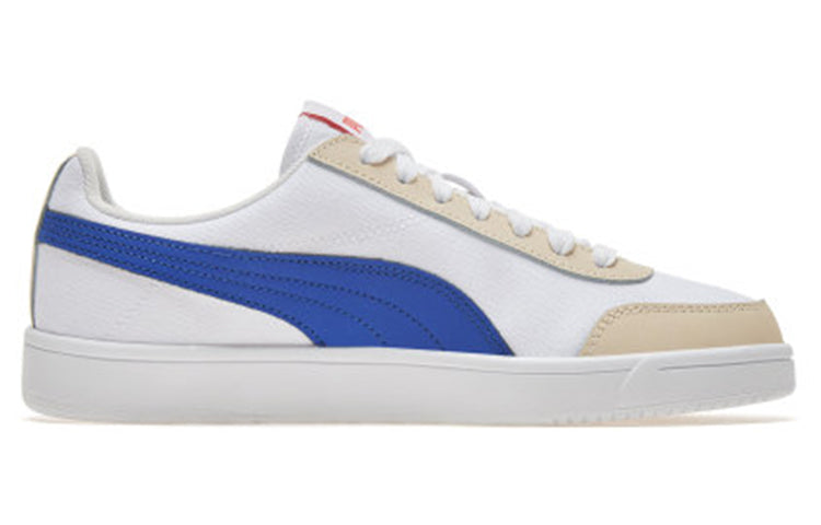 PUMA Court Legend Lo CV Trainers 'White Blue' 371937-01