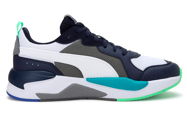 PUMA X-Ray Low-Top Running Shoes Blue/Green 372602-30