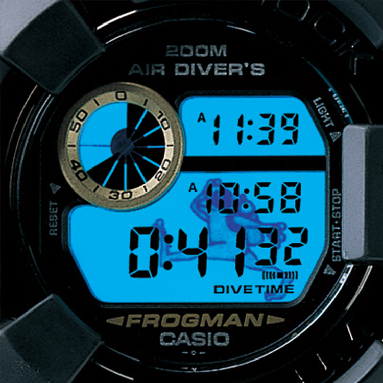 CASIO G-Shock Frogman 'Black' DW-8200BM-1T