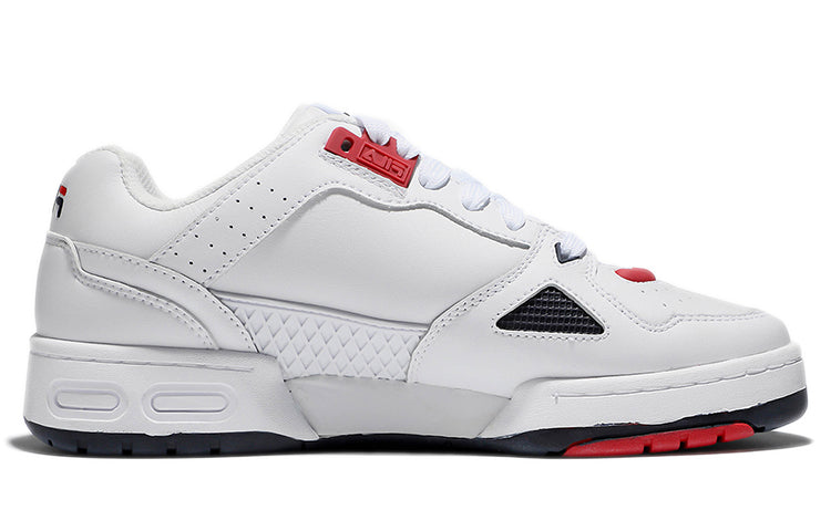 FILA Unisex Low-Top Sneakers White/Red/Black 1TM01759D_125
