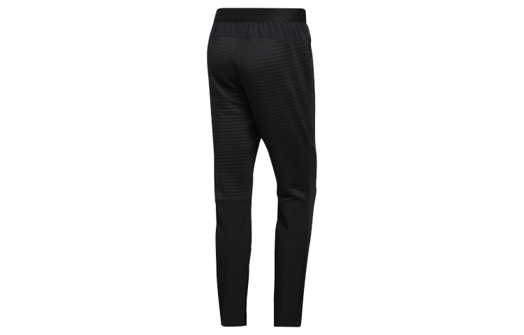 adidas Casual Sports Training Elastic Waistband Long Pants Black GJ0345