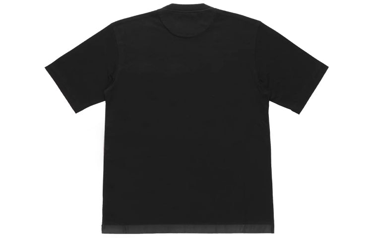 Men's PRADA Classic Logo Triangle Short Sleeve Black UJN661-1WQ5-F0002