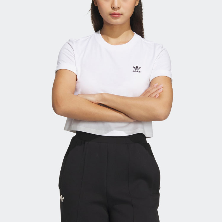 (WMNS) adidas Originals Adiclub Crop Top 'White' IP1794