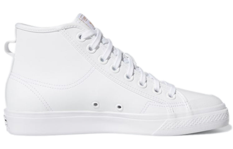 (WMNS) adidas Nizza Trefoil Hi 'Cloud White Gold Metallic' H01134