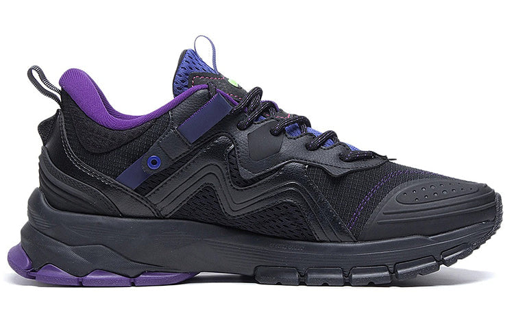Li-Ning Carefree Walk V2 'Black Blue Purple' ARDS009-4