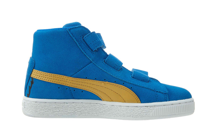 (PS) PUMA Suede Mid Sesame Cm V Sneakers Blue 361680-01