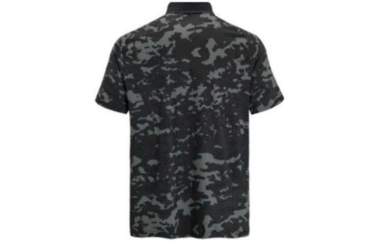 Under Armour Iso-Chill Charged Camo Polo Shirt 'Black' 1373692-001