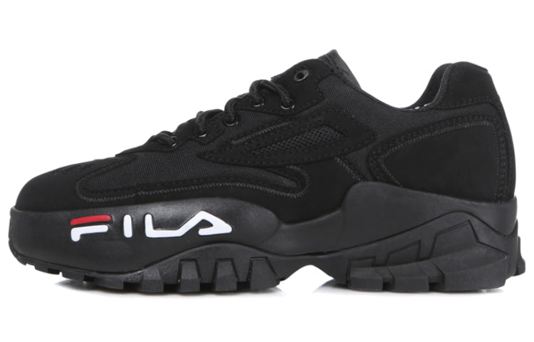 (WMNS) FILA CrossTraining Series VNTG Chunky Sneakers Black 1JM00796_001