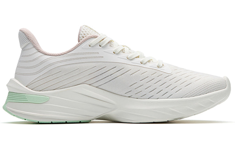 (WMNS) ANTA A Shock Running Shoes 'White Orange' 122235521-4