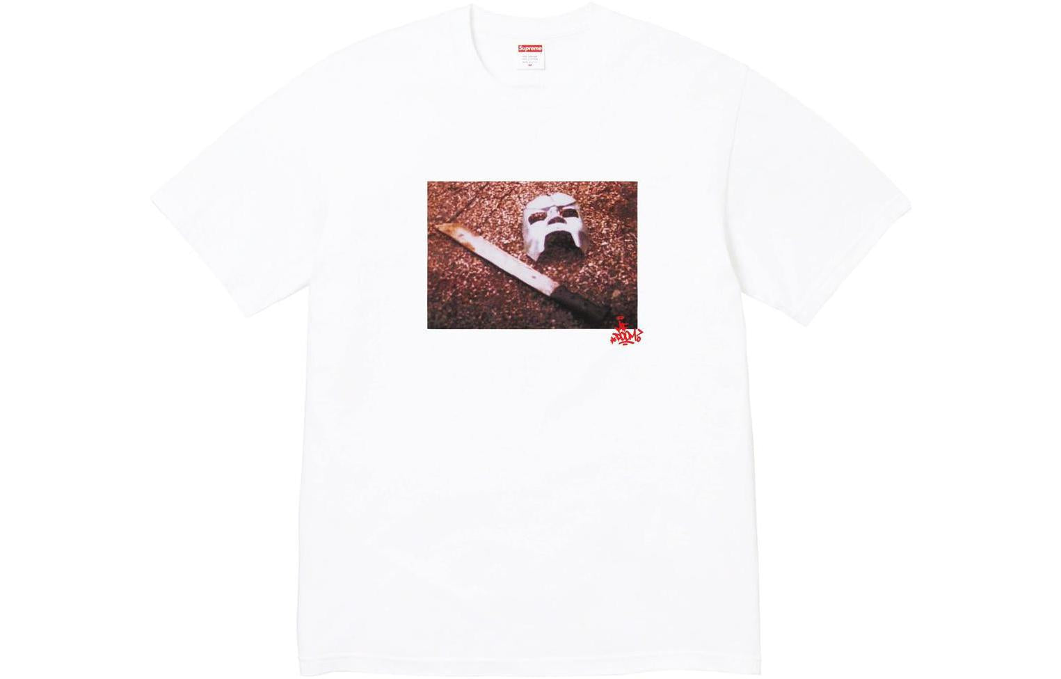 Supreme x MF Doom FW23 Week3 MF T-shirt 'White' SUP-FW23-077