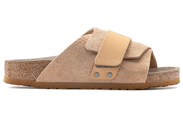 Birkenstock Kyoto Nubuck Suede Sandals 'Clay' 1022351