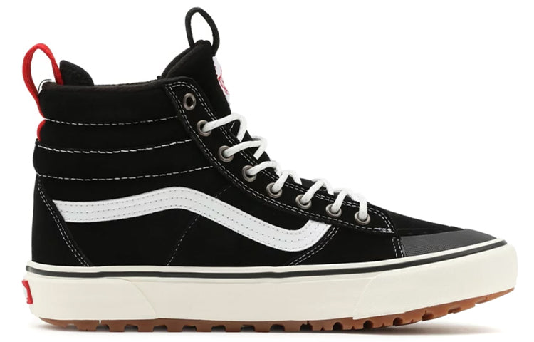 Vans Unisex SK8-HI Mte-2 Sneakers Black/White/Red VN0A5HZZ6BT