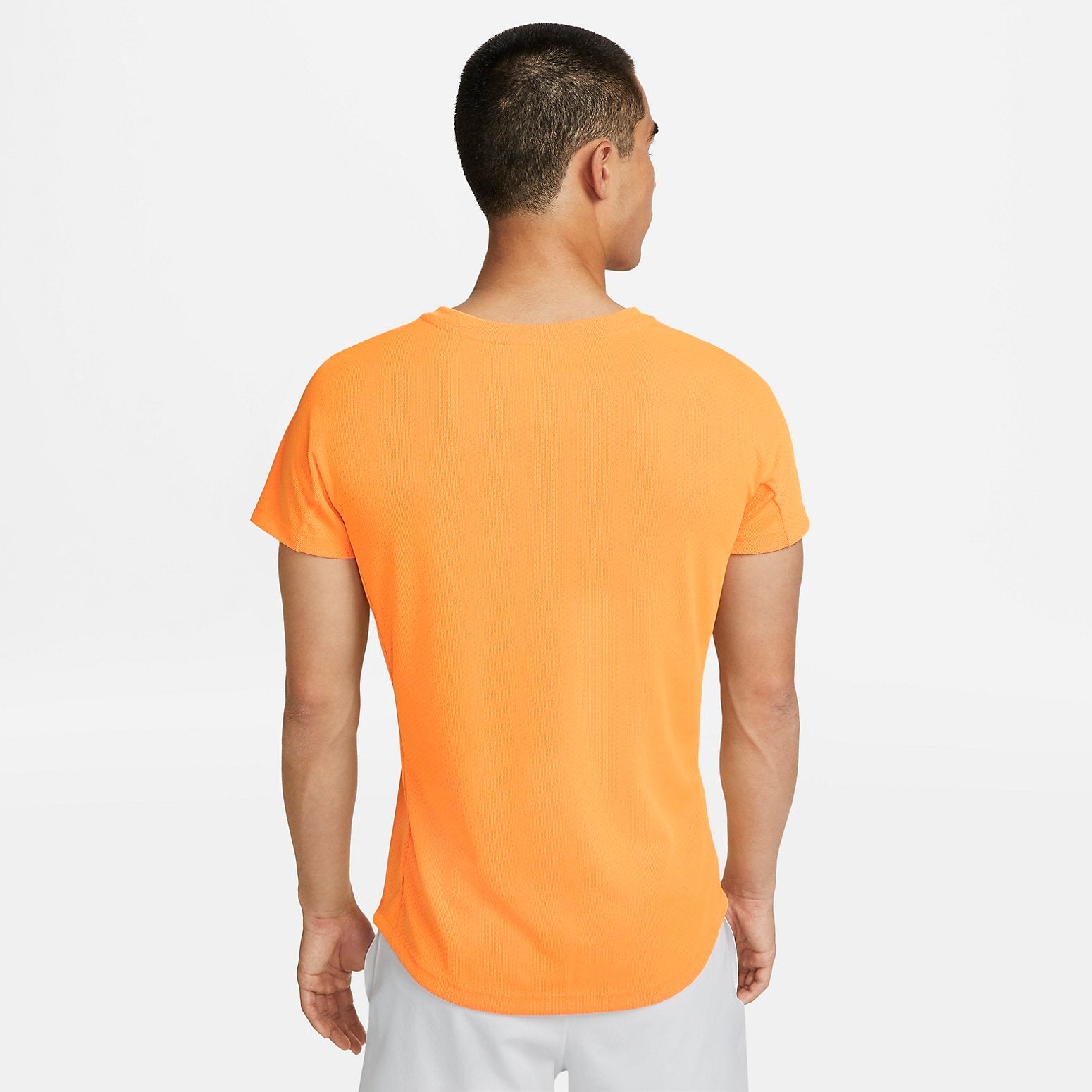 Nike Court ADV Rafa T-Shirt Asia Sizing 'Orange' DD8541-836